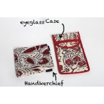 Tp/Blk Eyeglass Case
